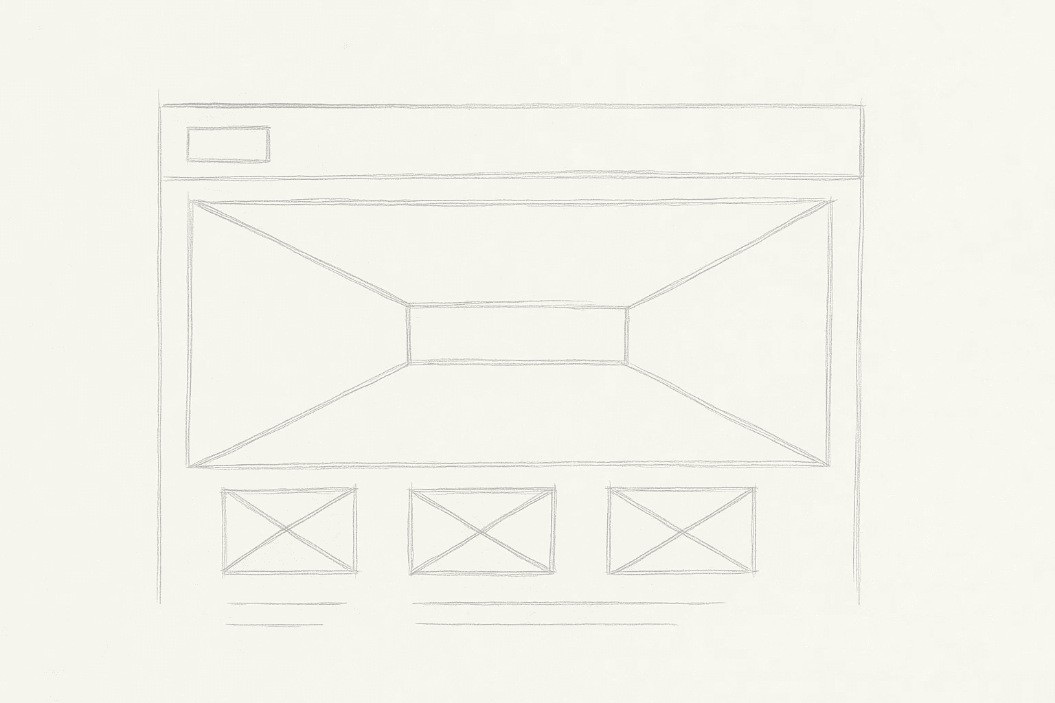 Marble wireframe sketch